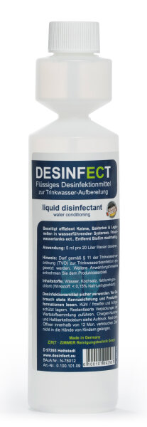 Desinfect Waterclean 250 ml