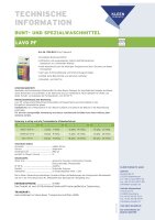 Lavo PF 15 kg Buntwaschmittel CLP Free