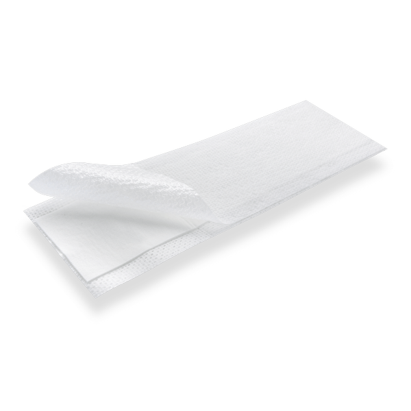 CleaningBox Reinigungsmopps ungetränkt, 42x13 cm weiß, 200 Stück, Reichweite bis 25 m²/Mopp