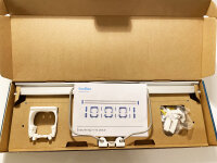 CleanStation mit 1x Boxenhalter Standardbox und 1x Moppstiel-Halter, 54cm, weiß