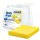 CleaningBox 5-in-1 Microfaser ReadyWipes Sanitär 35er Nachfüllpack Gelb, 40x30 cm