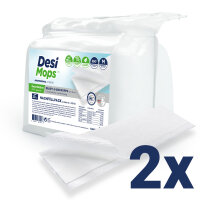 CleaningBox DesiMops M Reichweite bis 20 m², 42x13 cm, weiß, 2x20er Nachfüllpack