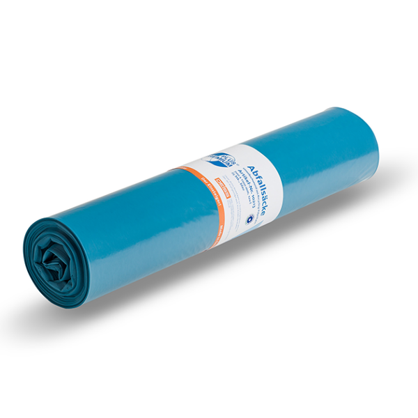 Deiss Abfallsack Premium Plus 120 Liter LDPE 700x1000 Typ 60 25 Stück Blau