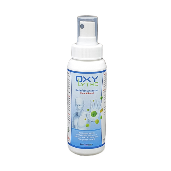 OXYLYTHE Ökologisches Breitband Desinfektionsmittel 100ml mit Feinzerstäuber