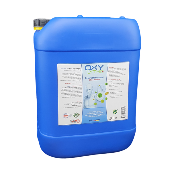OXYLYTHE Ökologisches Breitband Desinfektionsmittel 20 Liter Kanister 61er Gewinde