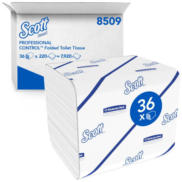 Kimberly Clark - 8509 - Scott® -  Control™ Toilettenpapier - 36 Päckchen