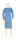 BeeSana 10 St. SMS-Kittel 40g blau, Schutz gegen Flüssigkeitsspritzer, Verschlussbänder an Hals und Taille, Trikotbündchen als Ärmelabschluss, 10 Stück - Packung