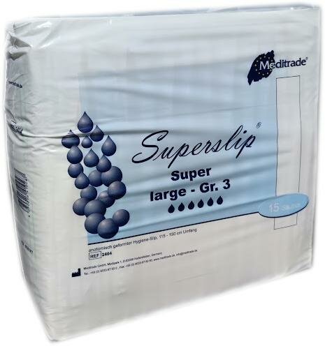 Superslip Super, Inkontinenzslip, Large, 15 St./Pkg.