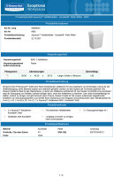 Kimberly Clark - Aquarius™ - Abfallbehälter - Kunststoff / Weiß /Mittel